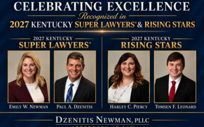 DZN Recognized in 2027 Kentucky Super Lawyers® and Kentucky Rising Stars®